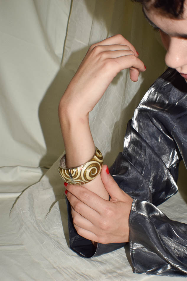 Chunky Swirl Bangle