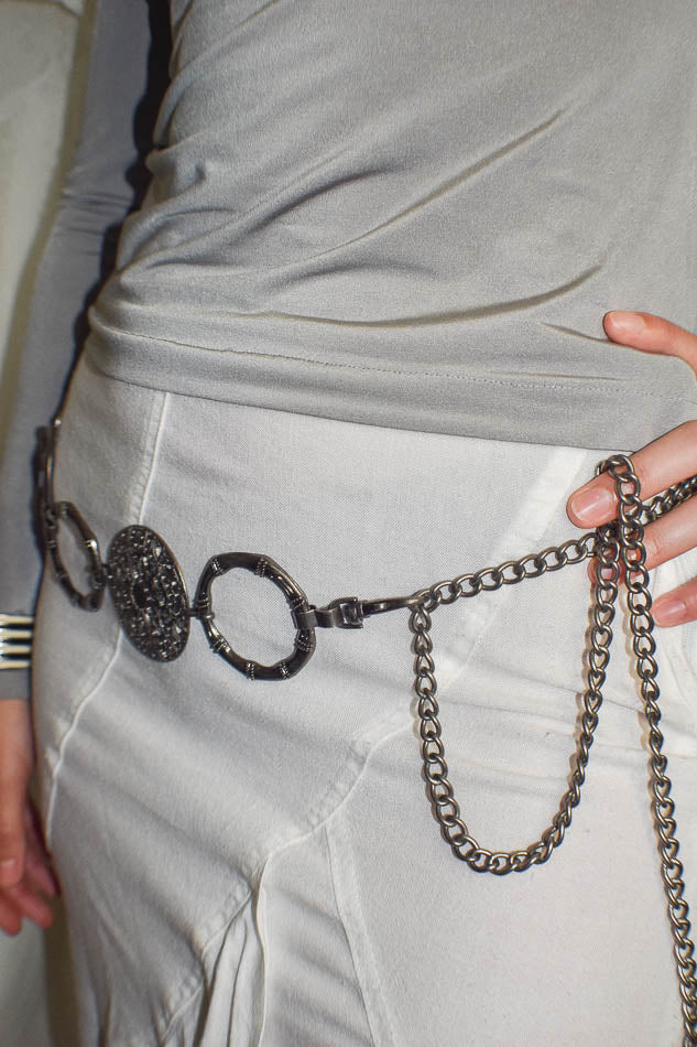 Chic Large Loop Chain Belt